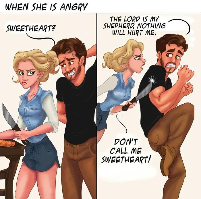 36 Comics About Couple's Everyday Life That Perfectly Sum Up What Every Long-Term Relationship Is Like