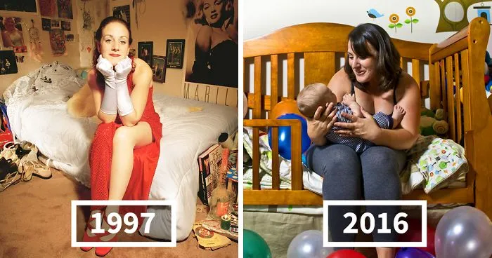 Photographer Revisits American Suburban Families 20 Years Later To See How The American Dream Has Changed