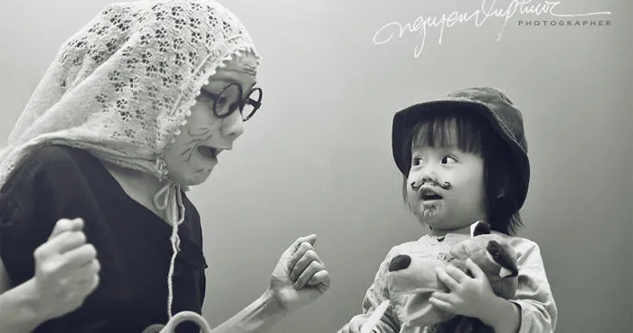 Inside A Happy House, The Is Always An Image Of A Woman