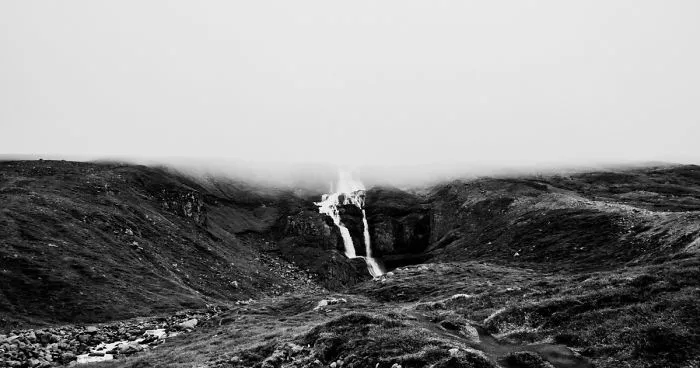 Iceland In Black And White