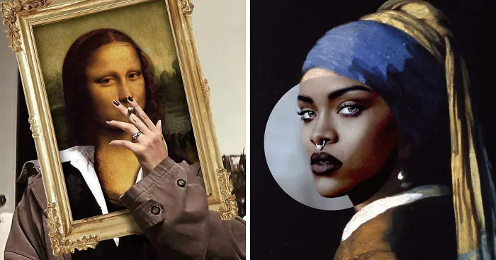 Artist Mixes Pop Culture With Famous Paintings And The Result Is Incredible (New Pics)