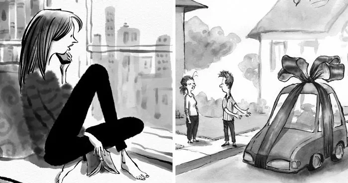 20 Uncomfortably True Cartoons About You And Dating