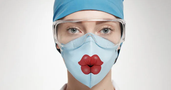 I Created Funny Surgical Masks To Make Visits To The Hospital Easier