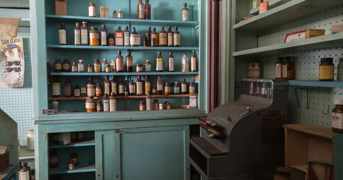 This Abandoned Pharmacy Is A 1950's Time Capsule. Prescription Drugs Left Behind!