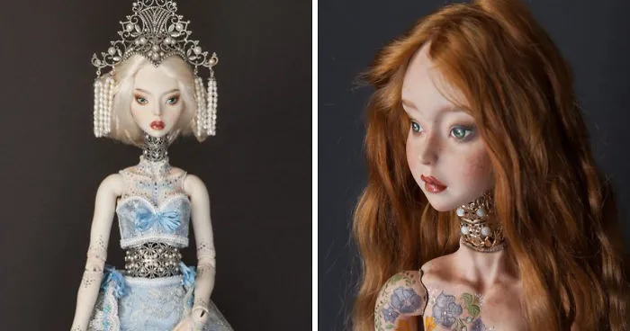 Can't Take My Eyes Off Of You: True-To-Life Beautiful Collectible Dolls With Golden Joints