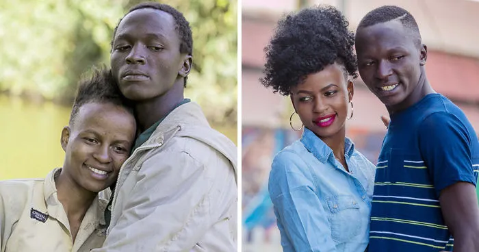 Photographer Changes The Physical Appearance Of A Homeless Couple, And Now They Look Like Fashion Models