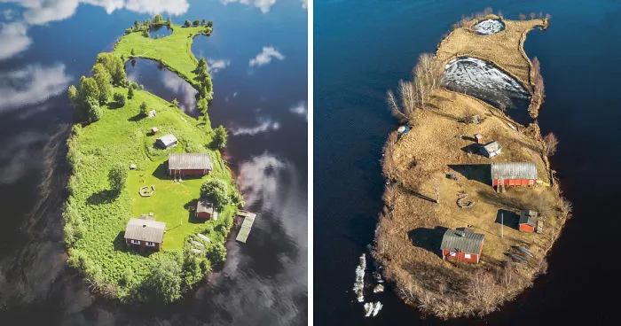 Photographer Captures The Changing Beauty Of Kotisaari Island In Finland Through All 4 Seasons