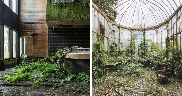 I Took Photos Of Nature Taking Back Abandoned Places All Over The World (30 Pics)