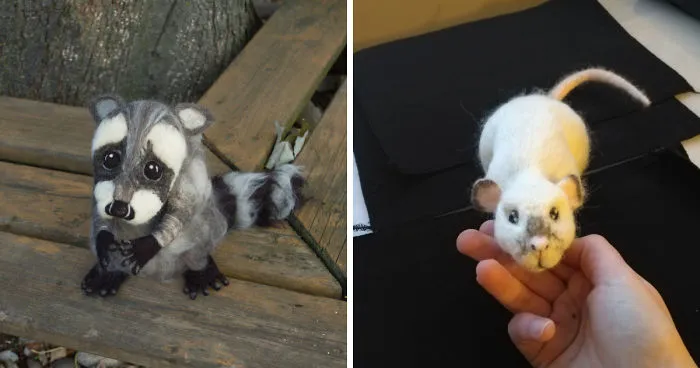 I Make Needle Felted Animals, And Have Improved Over Time