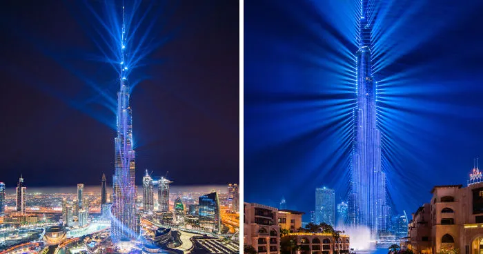 Dubai’s World Record Laser Show In Pictures