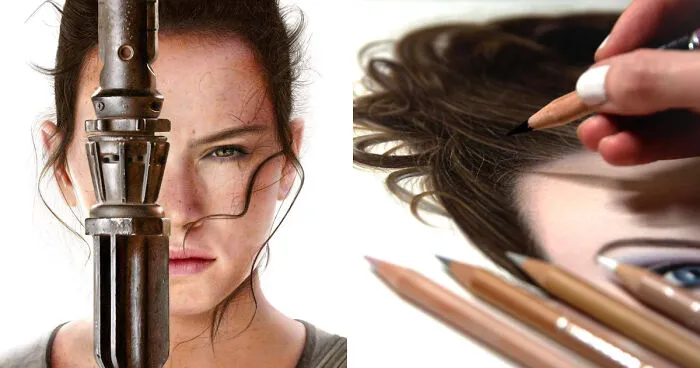 Artist Draws Realistic Portraits Using Color Pencils, And You Might Confuse Them With Photos