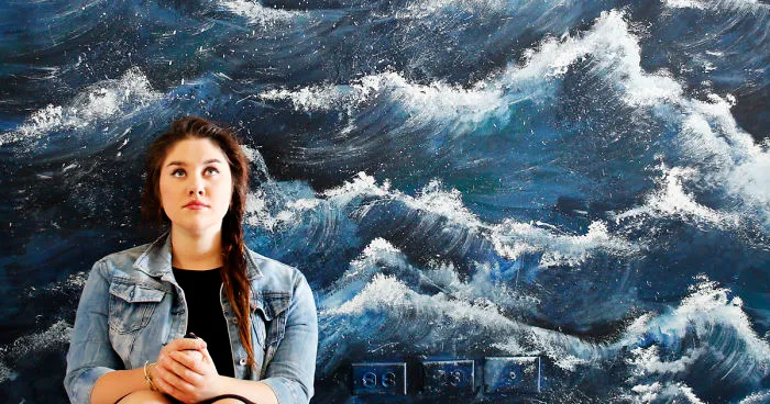 I've Painted All Waves At Her House