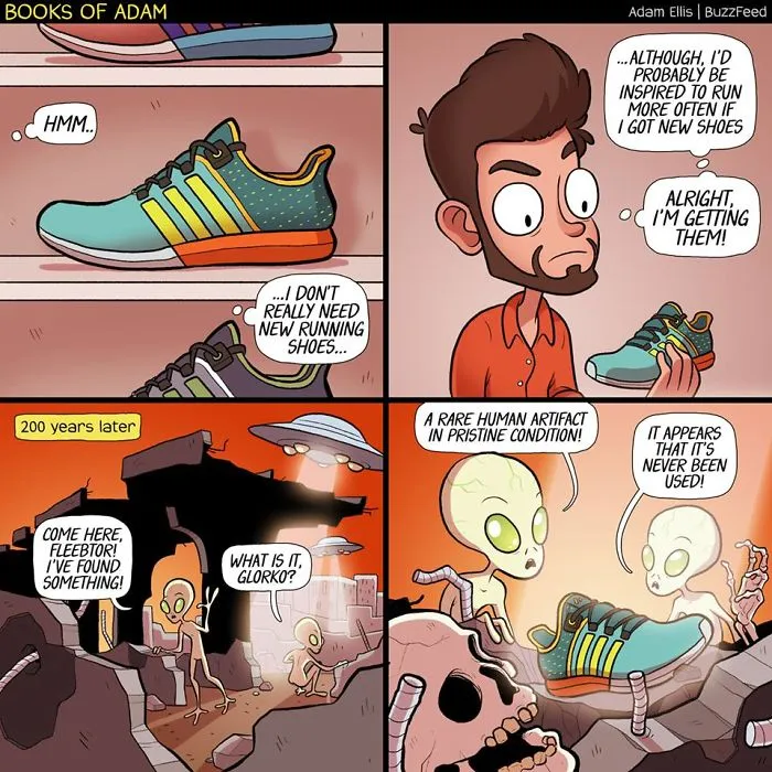Comic Artist Adam Ellis Has Quit Buzzfeed, And Here Are 126 Of His Funniest Comics