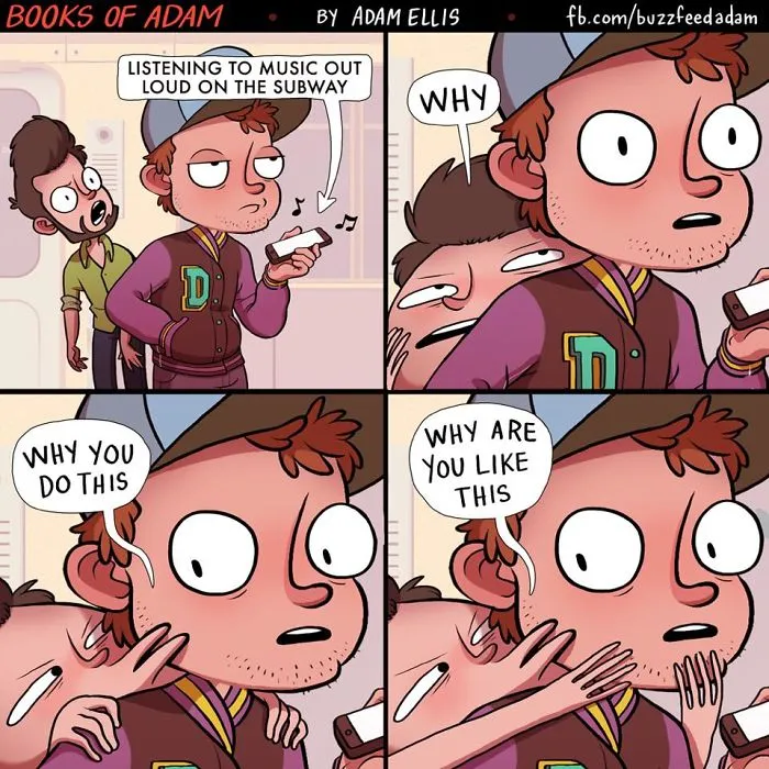 Comic Artist Adam Ellis Has Quit Buzzfeed, And Here Are 126 Of His Funniest Comics