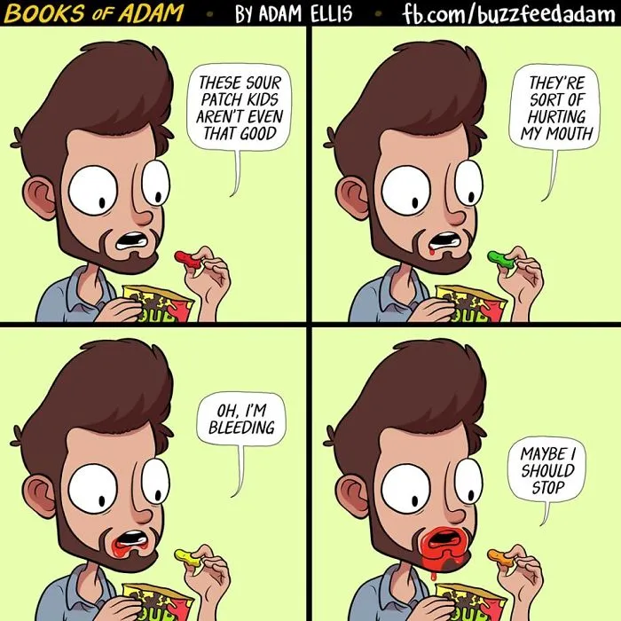 Comic Artist Adam Ellis Has Quit Buzzfeed, And Here Are 126 Of His Funniest Comics