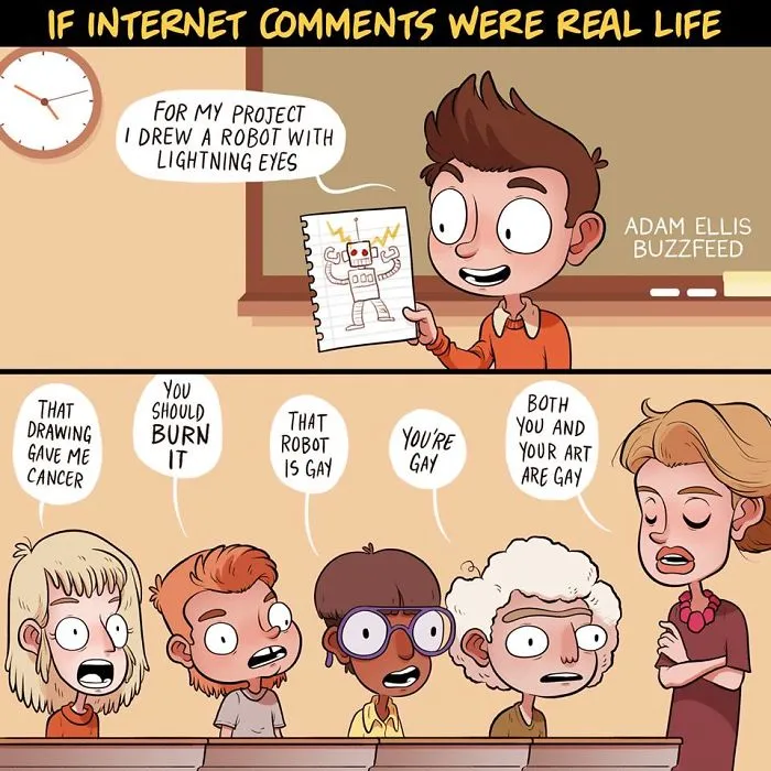 Comic Artist Adam Ellis Has Quit Buzzfeed, And Here Are 126 Of His Funniest Comics