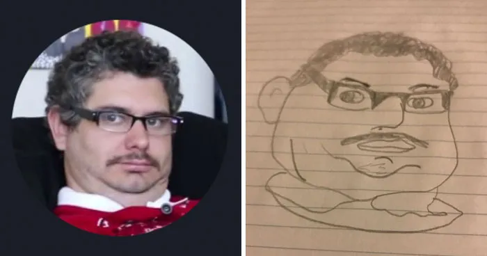 Student Takes Portrait Requests, And The Result Is So Hilariously Bad That People Want More