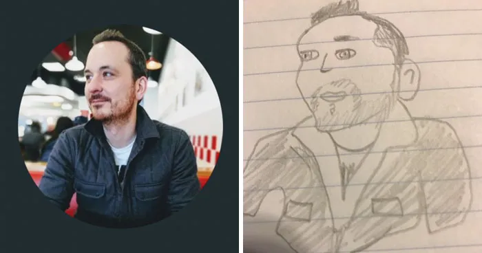 Student Takes Portrait Requests, And The Result Is So Hilariously Bad That People Want More