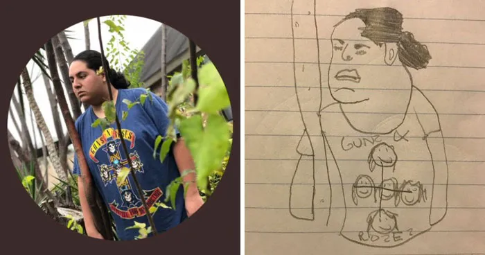 Student Takes Portrait Requests, And The Result Is So Hilariously Bad That People Want More