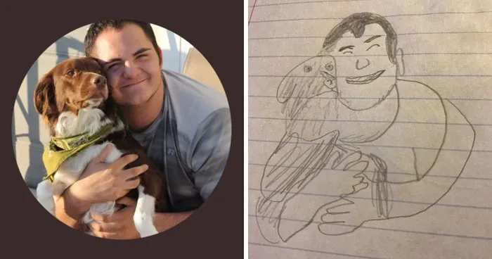 Student Takes Portrait Requests, And The Result Is So Hilariously Bad That People Want More