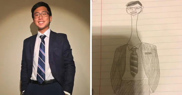 Student Takes Portrait Requests, And The Result Is So Hilariously Bad That People Want More