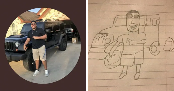 Student Takes Portrait Requests, And The Result Is So Hilariously Bad That People Want More