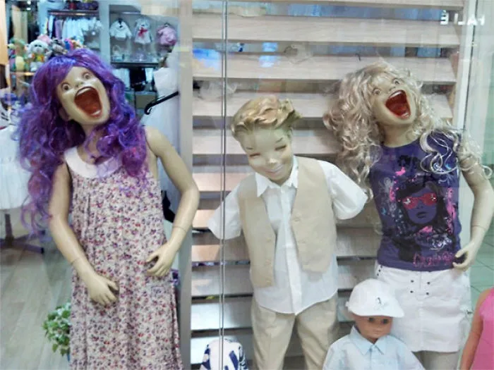 Went To Romania Recently, These Mannequins Gave Me Nightmares