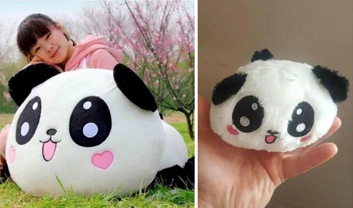Encargó este peluche gigante para su hija