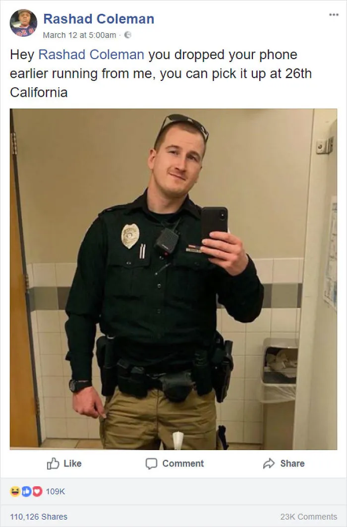 This Policeman Though