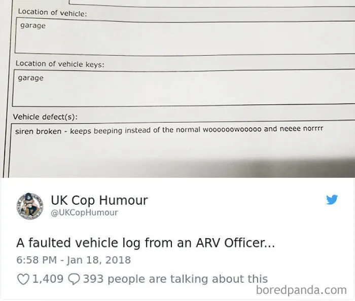 Vehicle Log