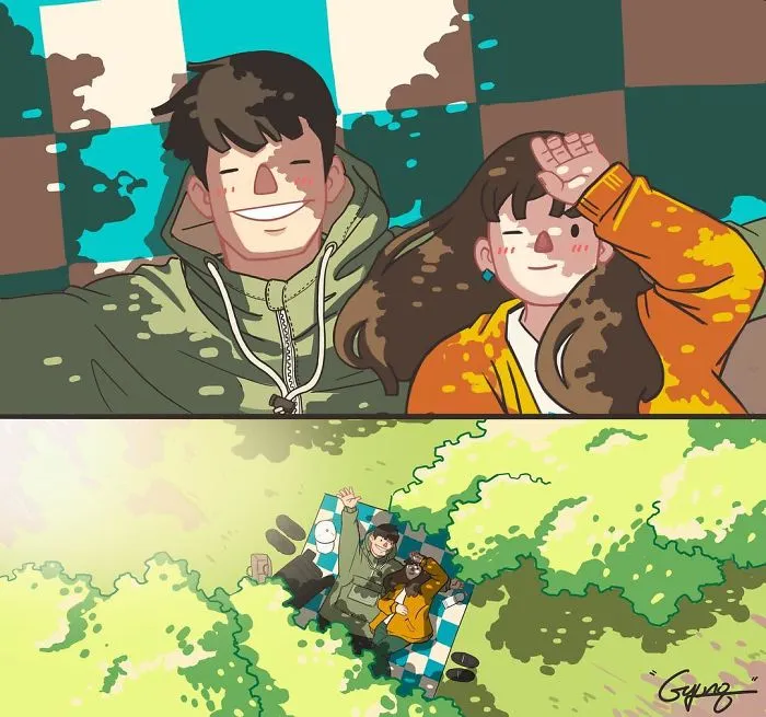 41 Couple Comics That Are Too Relatable If You Have A Clingy And Cute Girlfriend