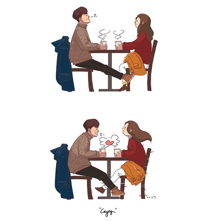 41 Couple Comics That Are Too Relatable If You Have A Clingy And Cute Girlfriend