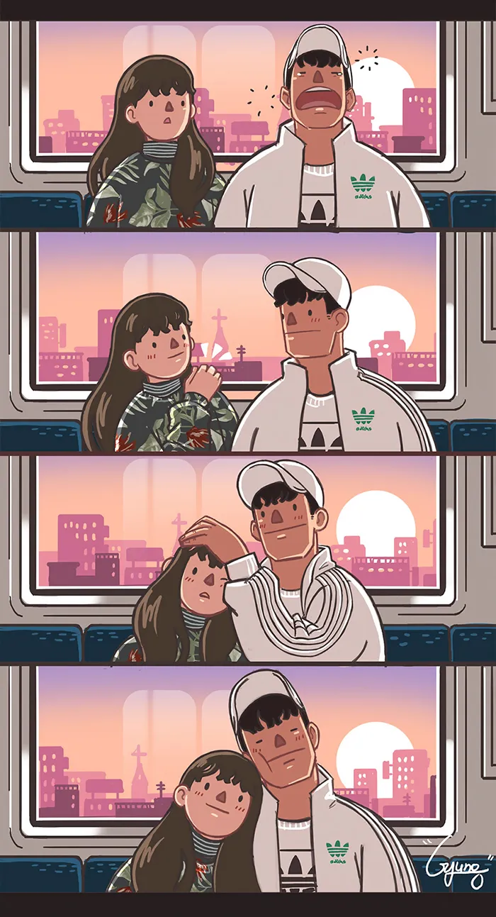 41 Couple Comics That Are Too Relatable If You Have A Clingy And Cute Girlfriend