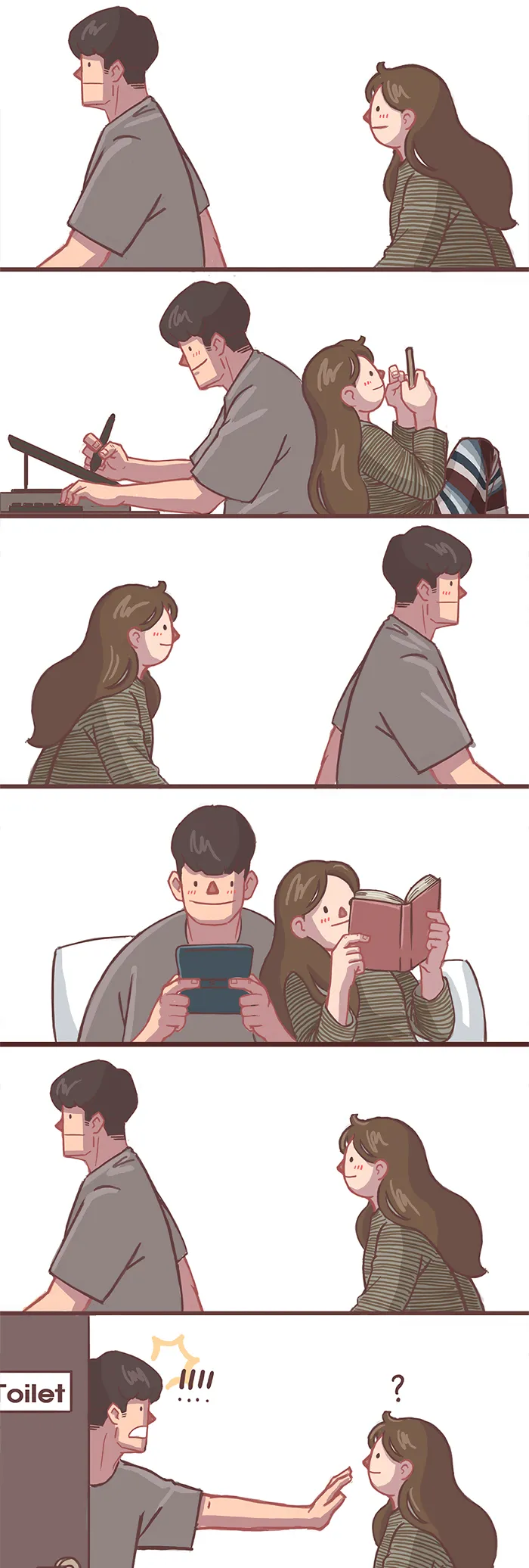 41 Couple Comics That Are Too Relatable If You Have A Clingy And Cute Girlfriend