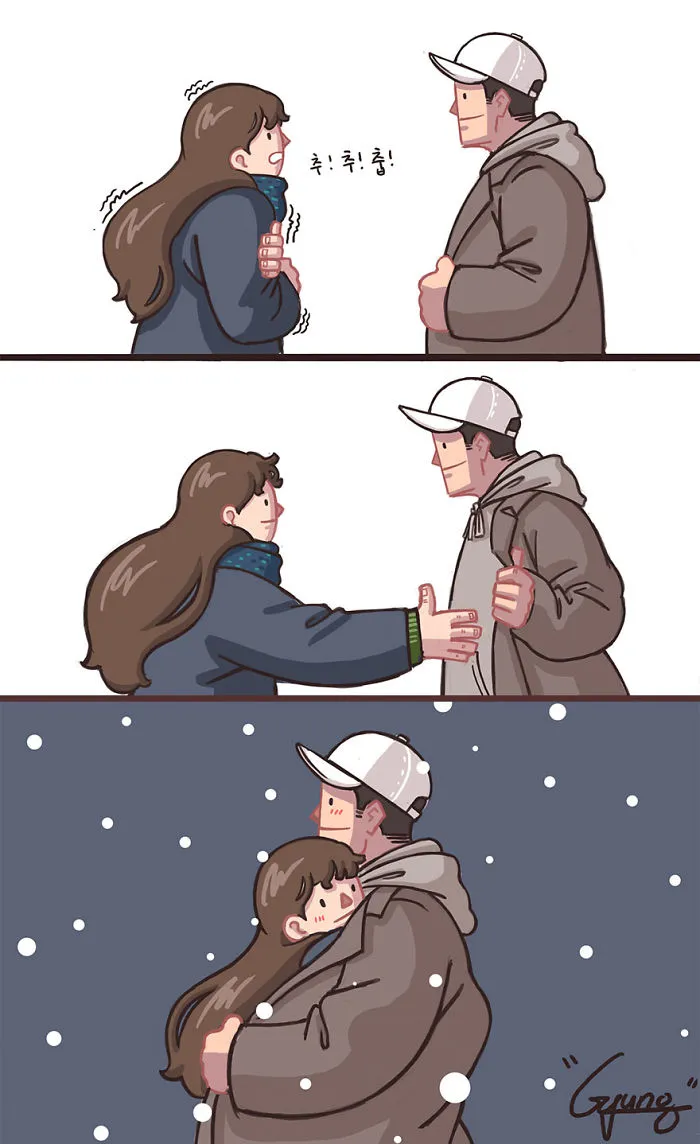 41 Couple Comics That Are Too Relatable If You Have A Clingy And Cute Girlfriend
