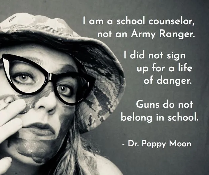 School Counselor Creates Anti-Gun Photo Series