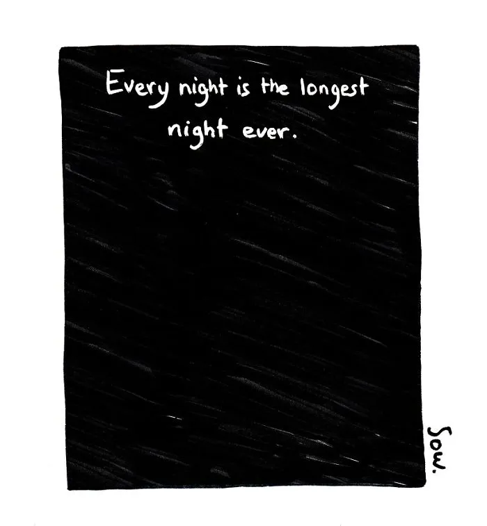 I Illustrate My Darkest Thoughts To Help People Understand What It's Like To Suffer From Mental Illness