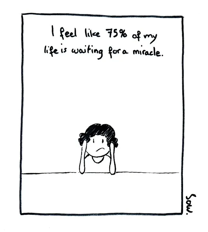 I Illustrate My Darkest Thoughts To Help People Understand What It's Like To Suffer From Mental Illness