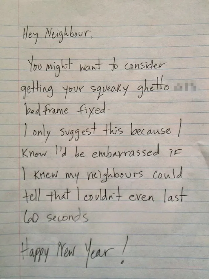 Hey Neighbour, Happy New Year!