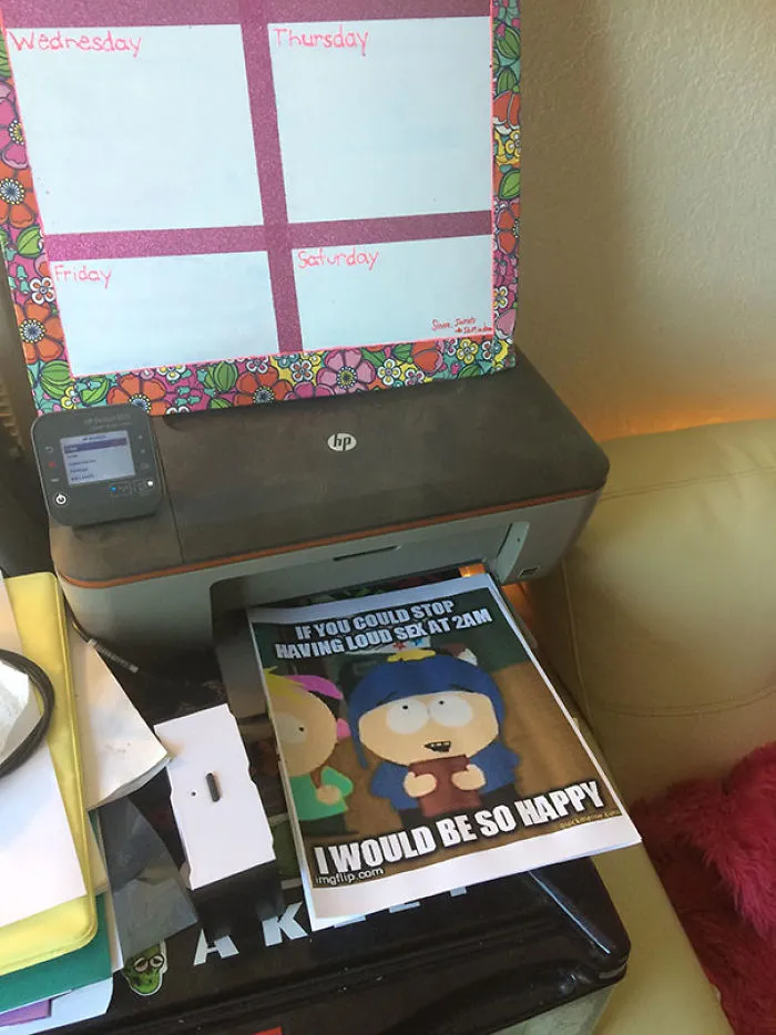 Left My Printer Without A Passcode. My Neighbors Sent Me A Message