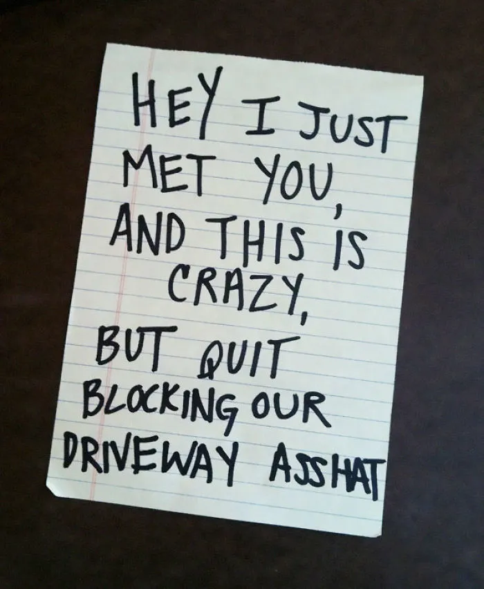 Hey I Just Met You...