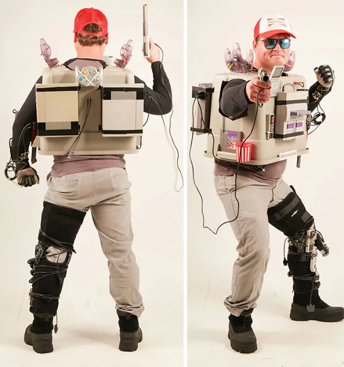 I Took Third In Our Office Halloween Costume Contest As Nintendude, Losing To The Almighty Amazon Prime