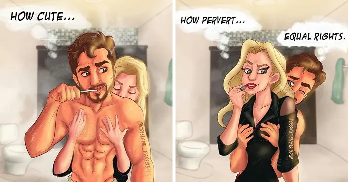 36 Comics About Couple's Everyday Life That Perfectly Sum Up What Every Long-Term Relationship Is Like