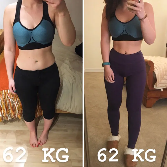 I Weighed Myself Today For The First Time In Forever...i’m Exactly The Same Weight As When I Started Last June!