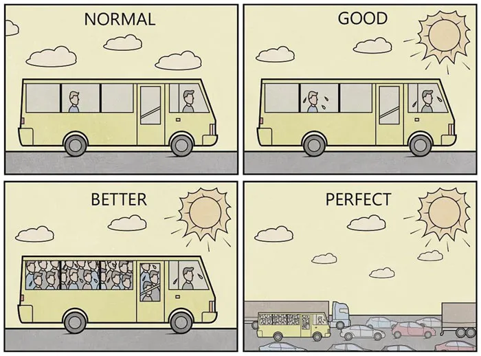 75 Sarcastic Illustrations By Gudim That You'll Need To See Twice To Understand Completely (New Pics)