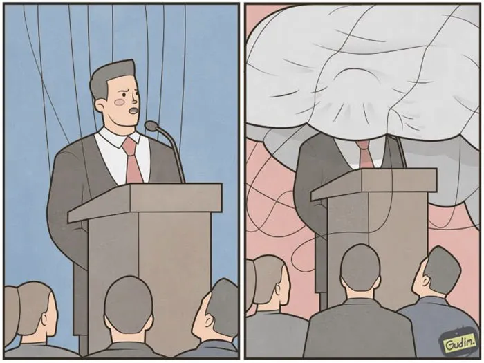 75 Sarcastic Illustrations By Gudim That You'll Need To See Twice To Understand Completely (New Pics)
