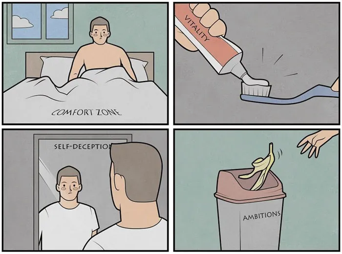 75 Sarcastic Illustrations By Gudim That You'll Need To See Twice To Understand Completely (New Pics)