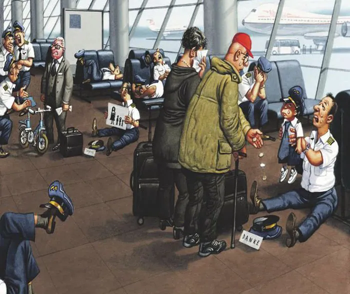 Lo que está mal con la sociedad actual captado en 31 honestas ilustraciones de Gerhard Haderer