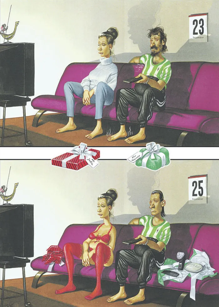 Lo que está mal con la sociedad actual captado en 31 honestas ilustraciones de Gerhard Haderer