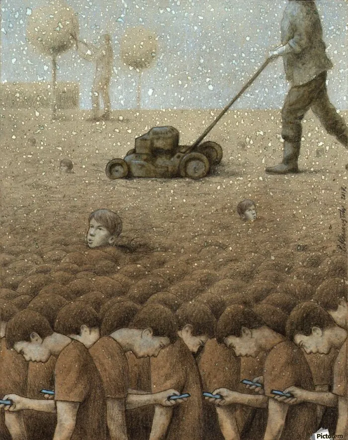 78 More Brutally Honest Illustrations By Pawel Kuczynski Show What’s Wrong With Today’s Society